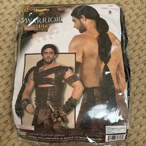 Warrior wig, game of throns with costume